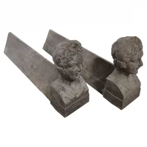 Kaminböcke / Feuerböcke "Junger Cäsar"