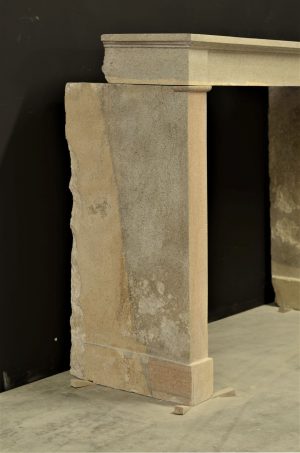 Antique Minimal Fireplace Mantel