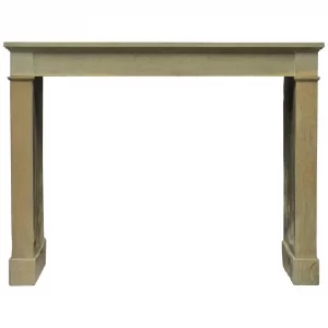 Antique Minimal Fireplace Mantel