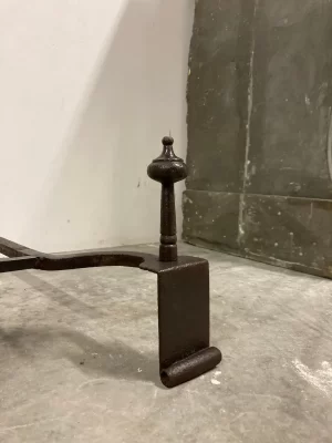 Set französischer Kaminböcke / Feuerböcke