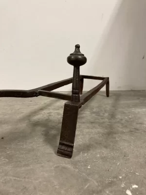 Set französischer Kaminböcke / Feuerböcke