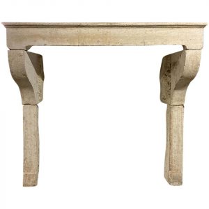 Großer Kalkstein-Kaminsims